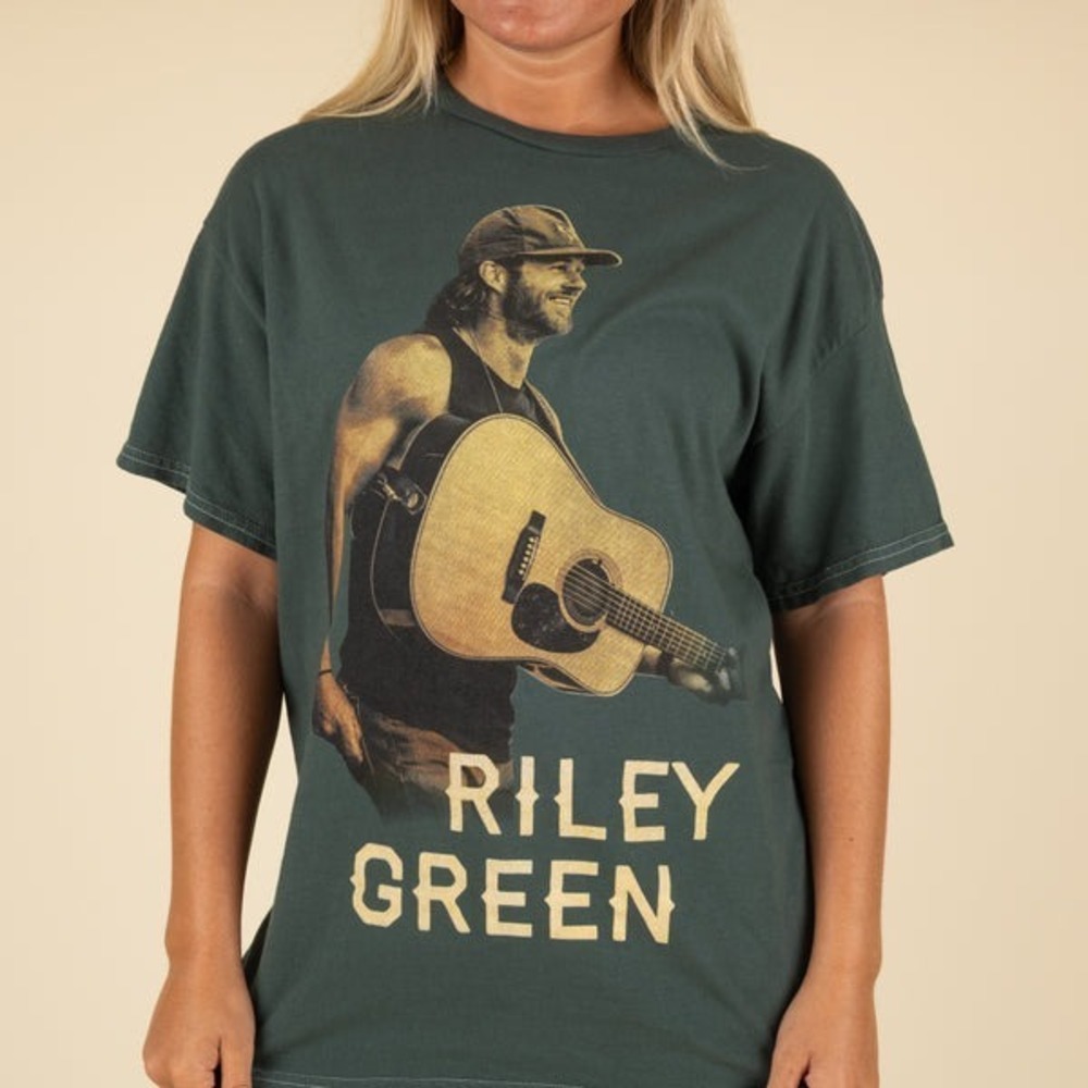 Goodie Two Sleeves Riley Green Shirt
